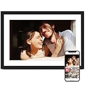 Digital Picture Frame, 10.1 inch Frameo Digital Frame WiFi, 1280 * 800 IPS HD Touchscreen, 32GB S...