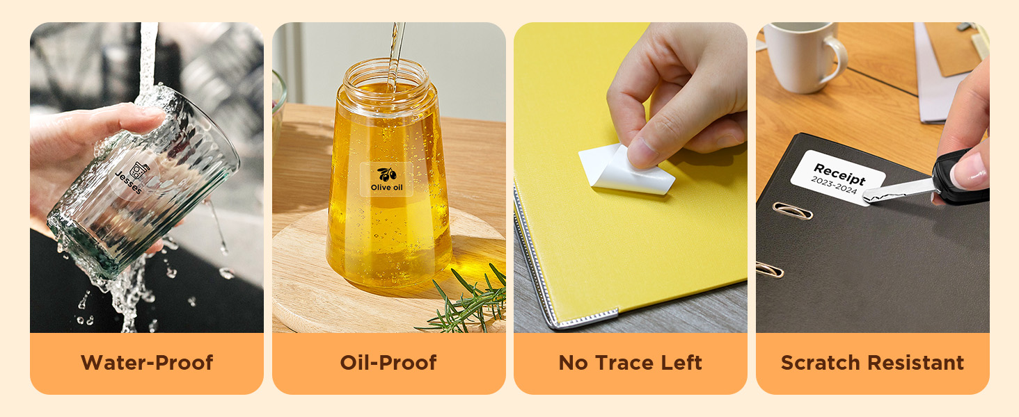waterproof label