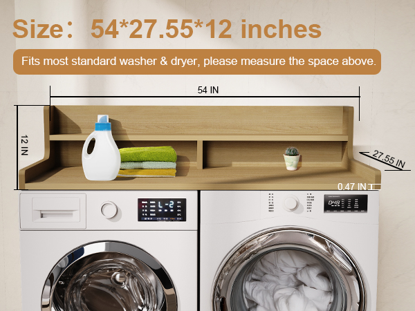 washer dryer countertop with shelf washer dryer topper laundry topper for washer