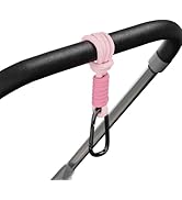 SURDOCA Baby Stroller Hooks, Stroller Clips and Hooks for Diaper Bag, Mommy Bag Hook for Stroller...
