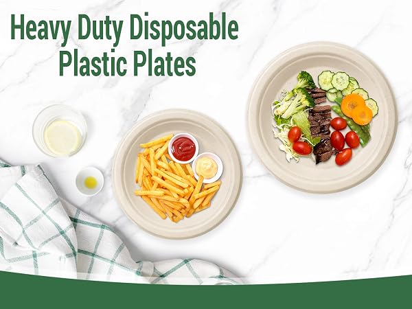 Compostable Paper Plates