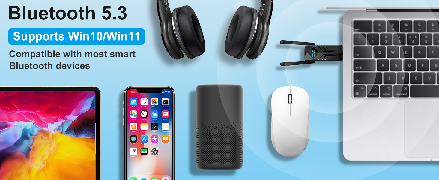 Wireless USB WiFi6 Adapte