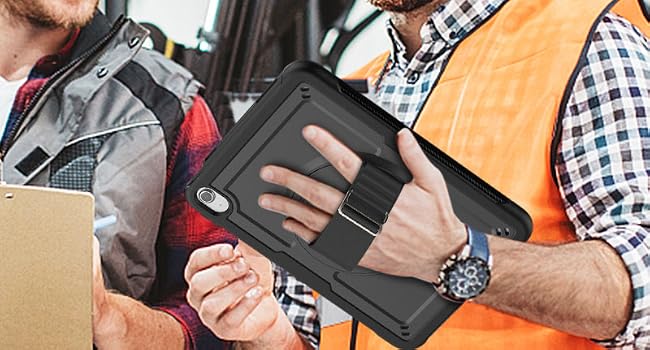 i Pad A 16 11inch Case with Hand Strap Screen Protector Shoulder Carrying Strap Case for iPad11 2025