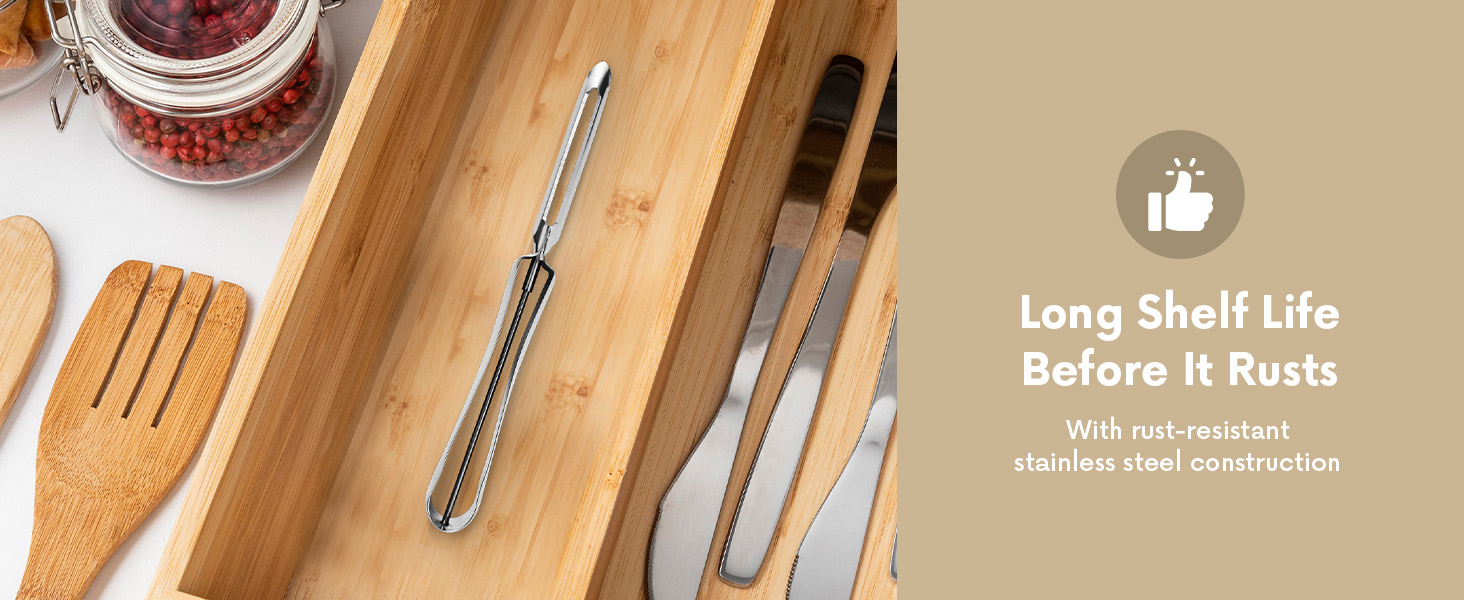 Linden Sweden Jonas Peeler Easy to Clean Dishwasher safe potato peelers for kitchen best seller