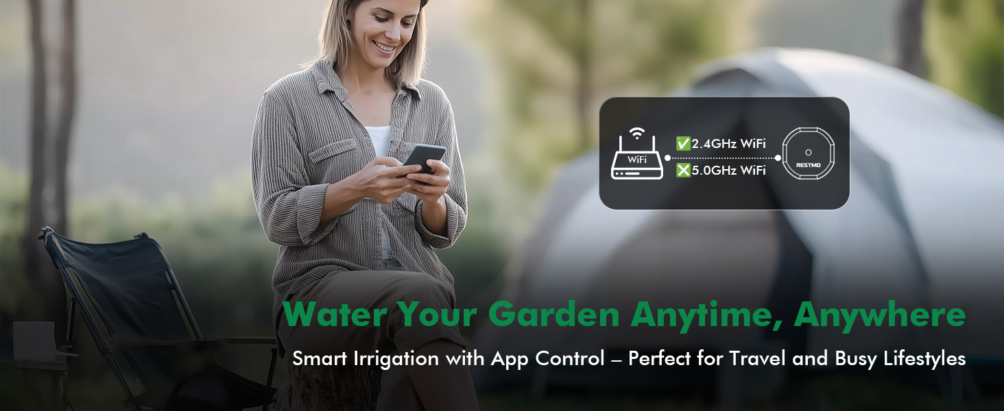 Water Your Garden Anytime, Anywhere
