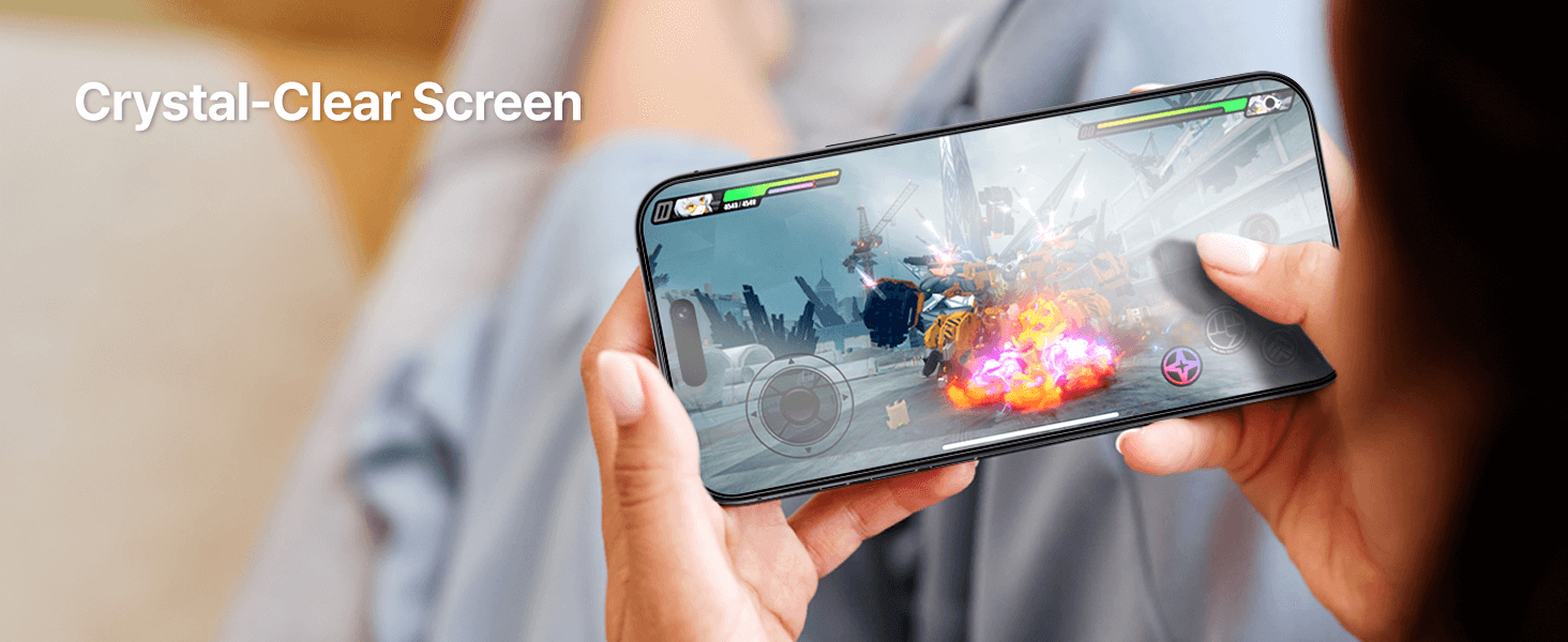 Crystal-Clear Screen
