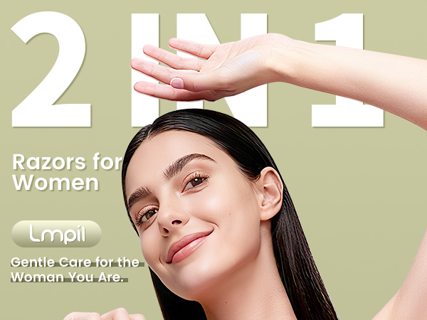 precision trimming tool,smooth shave technology,dual speed electric trimmer,gentle edge women razor