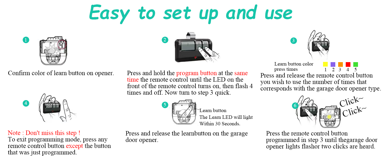 Easy to set up and use