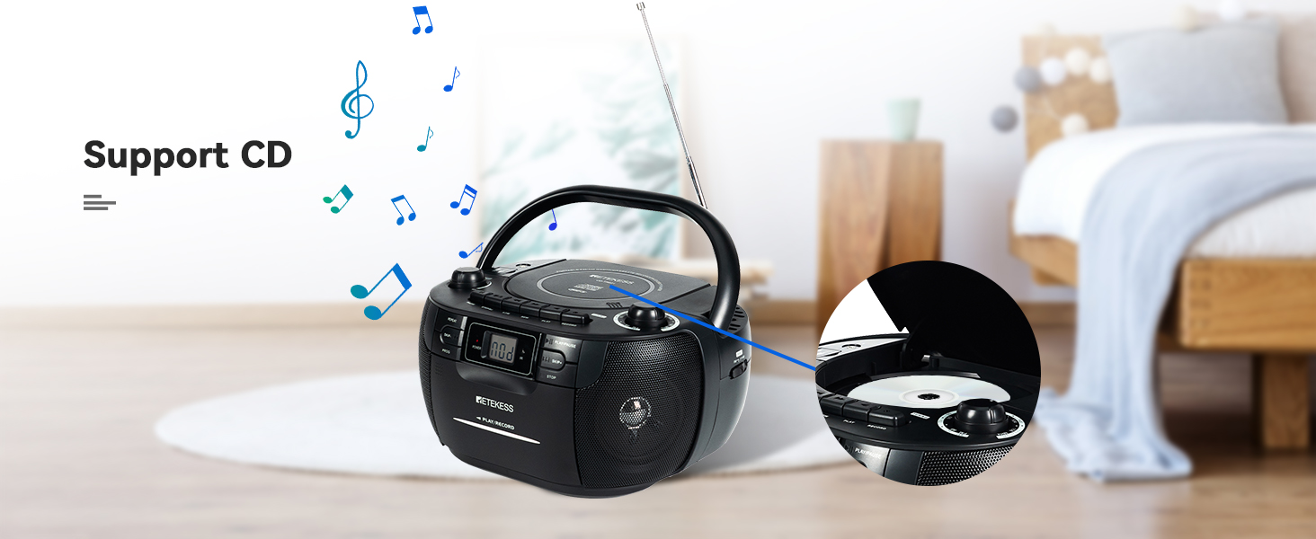 radio cd player combo