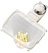 Foldable Kitchen Sink Strainer with Filter Mesh Bags, Food Waste Filter Basket, Suction Cup Foldi...