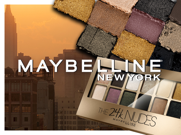 maybelline new york the nudes pallet