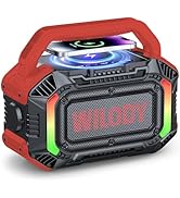 Wilody Speakers Bluetooth Wireless, 100W Loud Outdoor Speaker with Bass, IPX7 Waterproof Floatabl...
