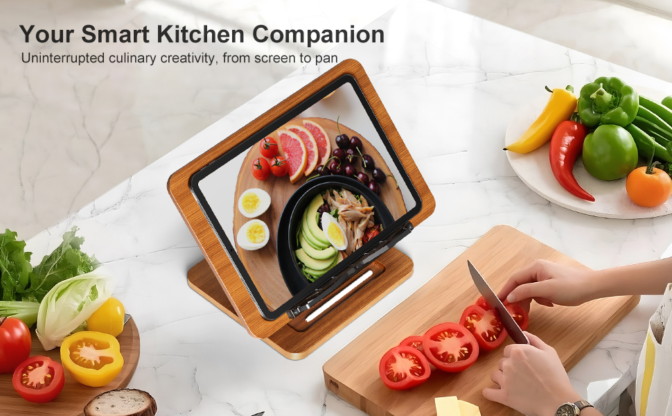 cookbook stand recipe book holder