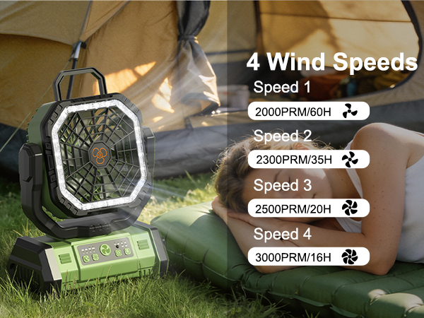 battery fan