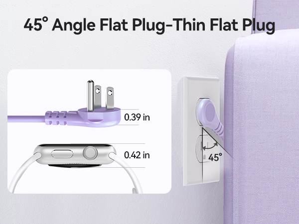 Orico 4FT Purple Power Strip