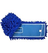 Kleen Handler 18 inch Microfiber Dust Mop | Small Washable Commercial Mop Head Replacement