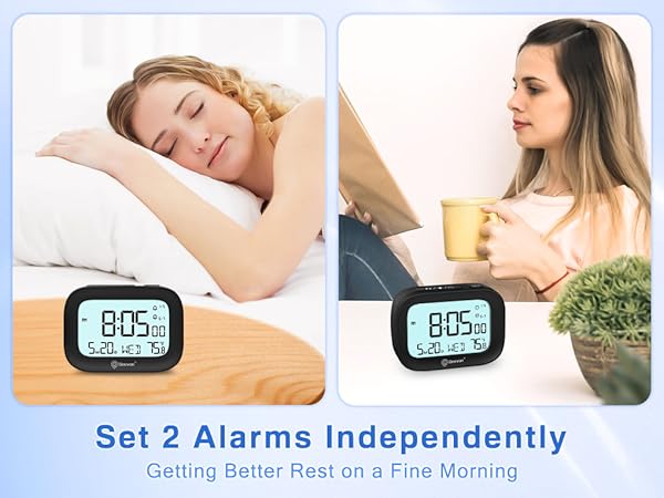 alarm clocks for bedrooms