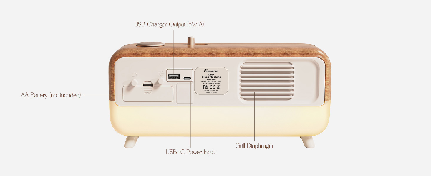 sleep machine, bluetooth speaker, clock,
