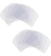 5 Pcs Transparent Transparent Cake Cream Scraper, Flexible Plastic Cake Scraper Decorating Tools,...
