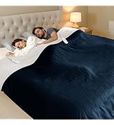 FVERWAG Queen Size Heated Blanket - Dual Control Electric Blanket Queen with 5 Heating Levels, 10...