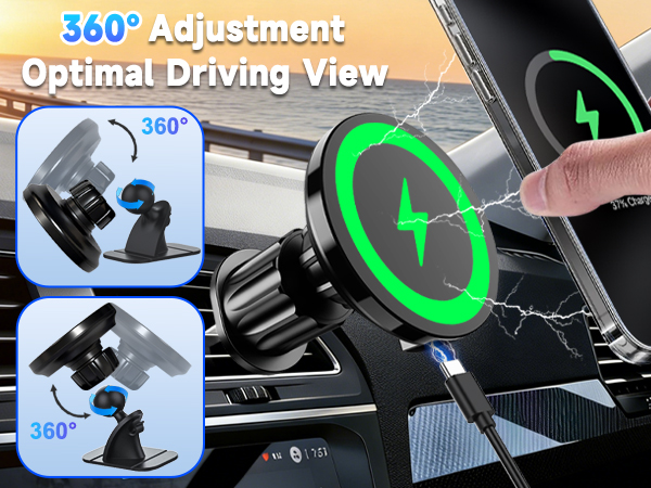 magsafe car charger mount