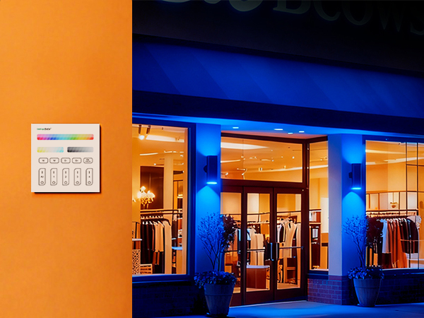 Used for lighting control in retail stores