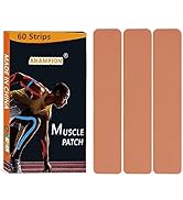 Kinesiology Tape Pro Athletic Sports (60 Precut Strips) Waterproof Breathable Athletic Elastic Kn...