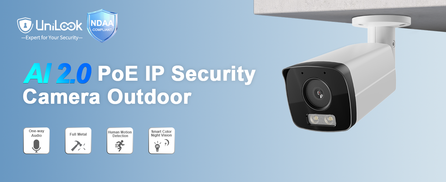 4mp bullet poe camera