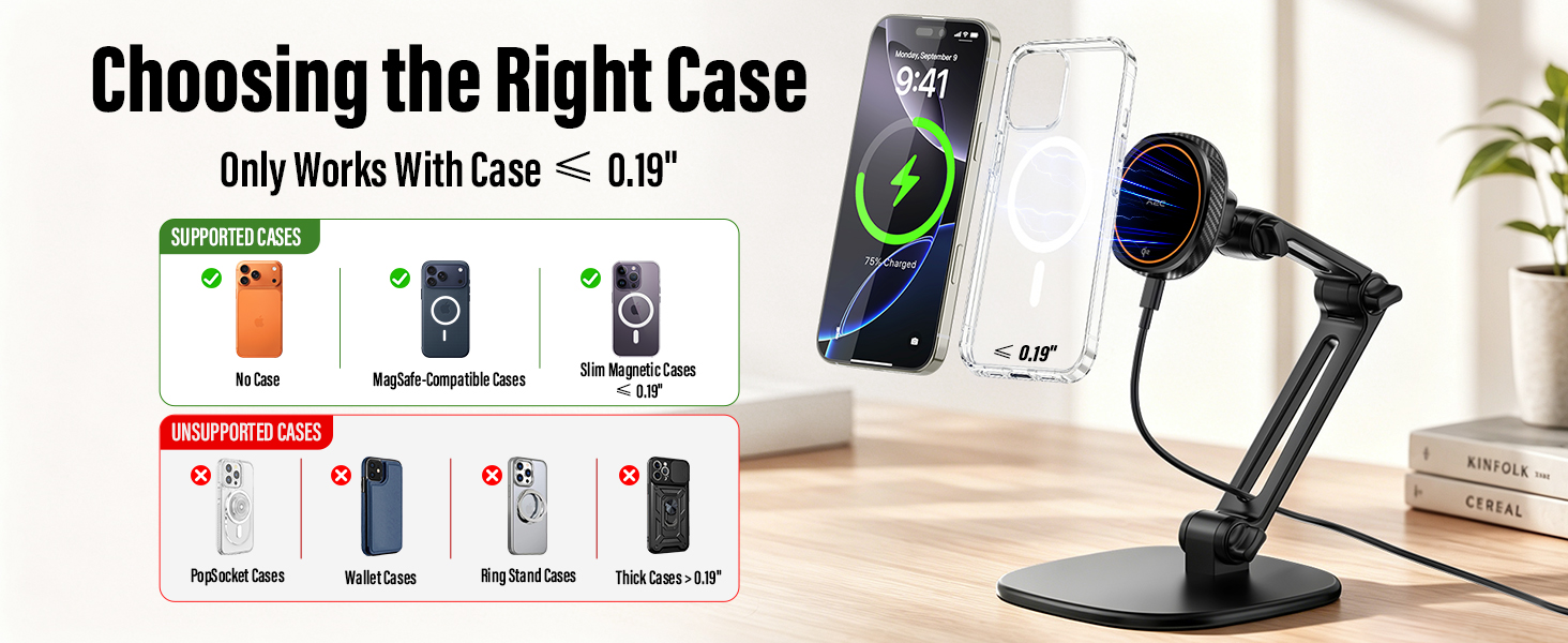 Magnetic Wireless Charging Stand