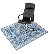 Anidaroel Desk Chair Mat for Hardwood Floor &amp; Tile, 48"x60" Office Chair Mat for Hard Floors, Off...