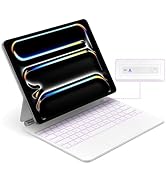 GOKOCO Magic Keyboard Case for iPad Pro 13-inch M4 2024,Easy-Set Magnetic Detachable Keyboard wit...