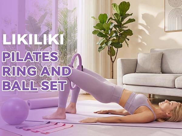 Pilates Ring and Ball Set