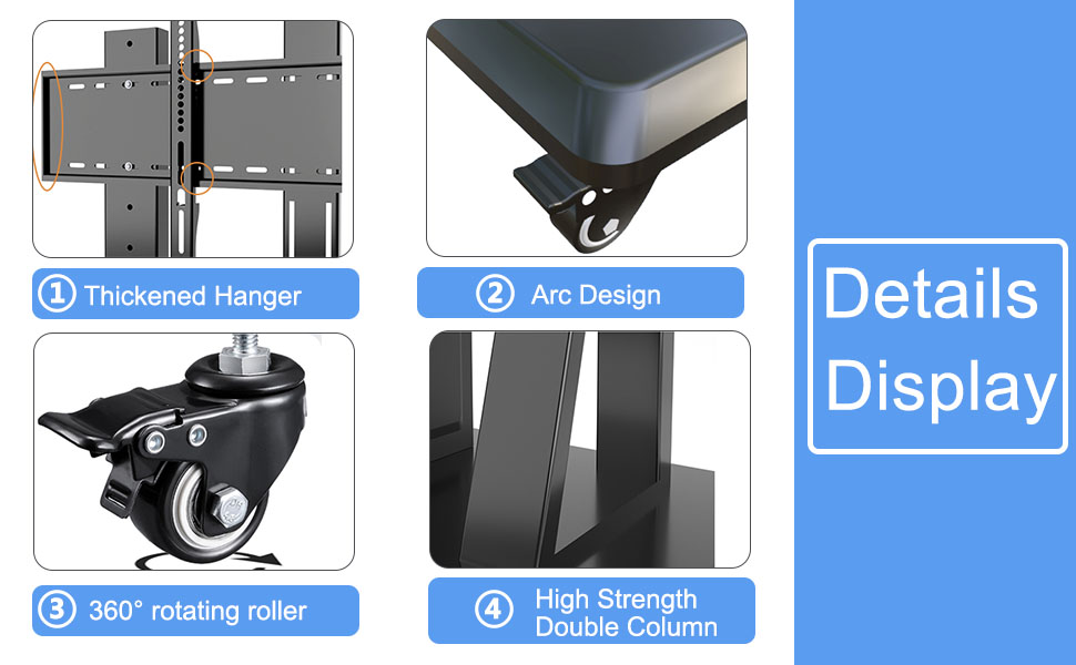 Mobile TV Stand
