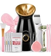 Colorfarm Facial Steamer Nano Ionic: Face Steamer Home Spa Kit Deep Cleaning Unclogs Pores Sinuse...