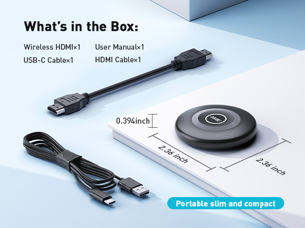 Wireless HDMI Dongle Adapter