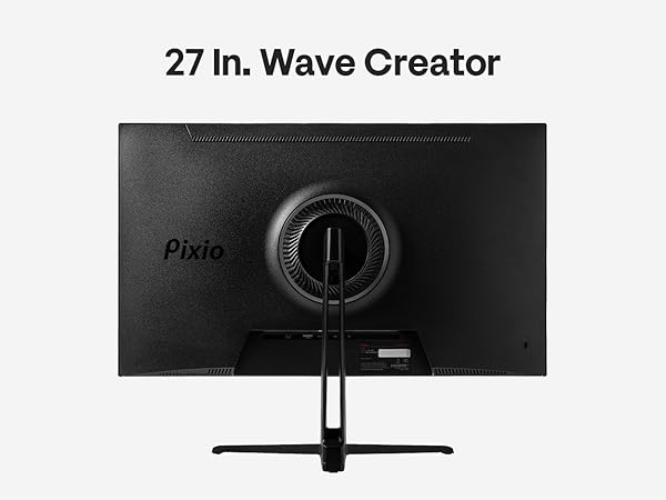 Pixio PX27U Wave 27 inch 160Hz Refresh Rate 4K 3840x2160p Resolution Fast IPS Panel 1ms GTG Response...