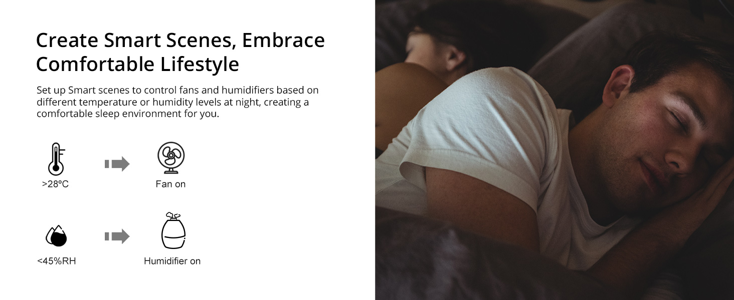 SONOFF SNZB-02P Zigbee Temperature and Humidity Sensor Indoor Thermometer Hygrometer