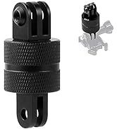 Niewalda 360 Degree Rotation Gopro Tripod Mount Adapter, Alumiun gopro Mount Adapter, Compatible ...
