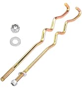 2 Pack 103357701 Golf Cart Battery Hold Down Rods Kit Compatible with Cl-ub Car Precedent 2008.5-...