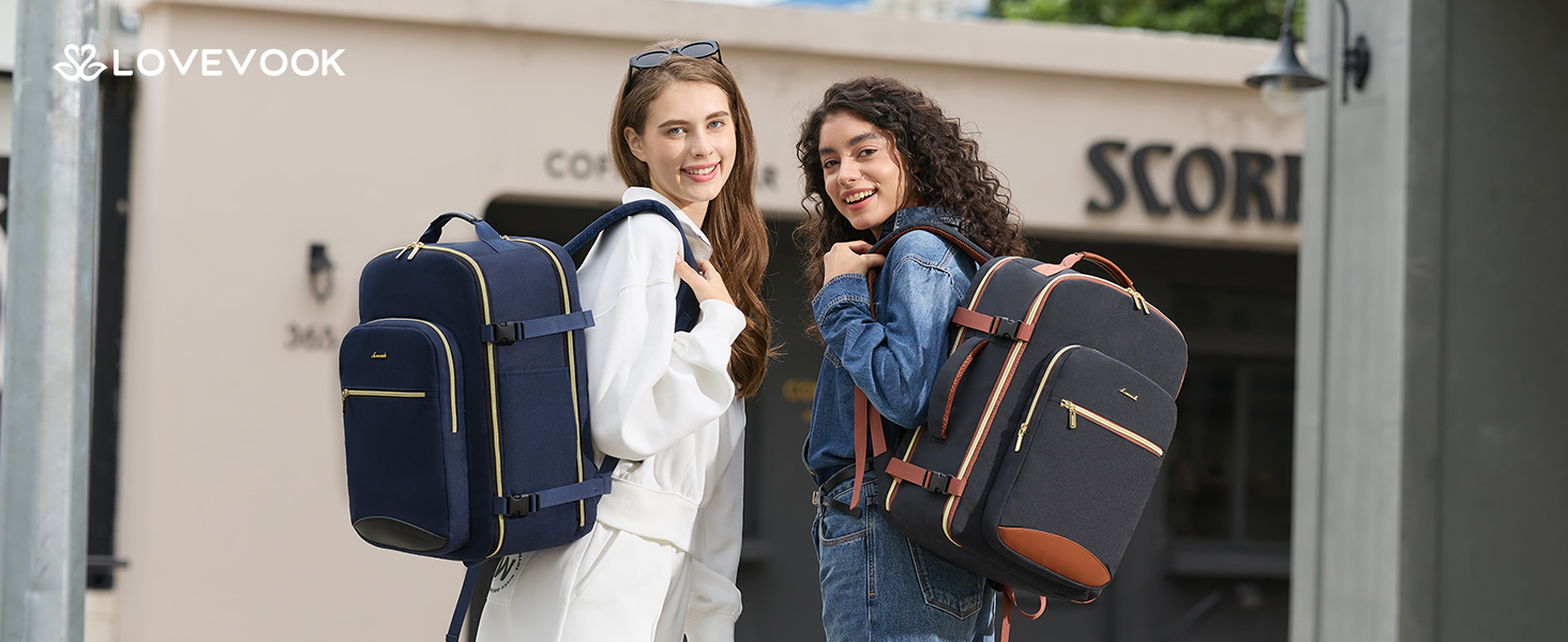 Travel Backpack for Women &amp;amp; Men, Airline Approved Carry On Luggage