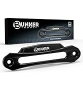 BUNKER INDUST Winch Hawse Fairlead 10" Inch Aluminum Fairlead for 9,000-14,500lbs Winch with Synt...