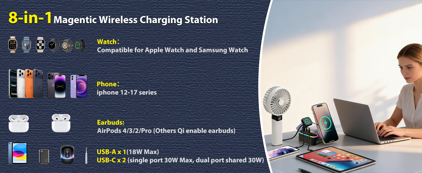 iphone charging station