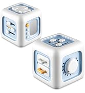 bessome Busy Activity Cube for Fine Motor Skill Learning|Montessori Toys for 1 Year Old Boys Girl...