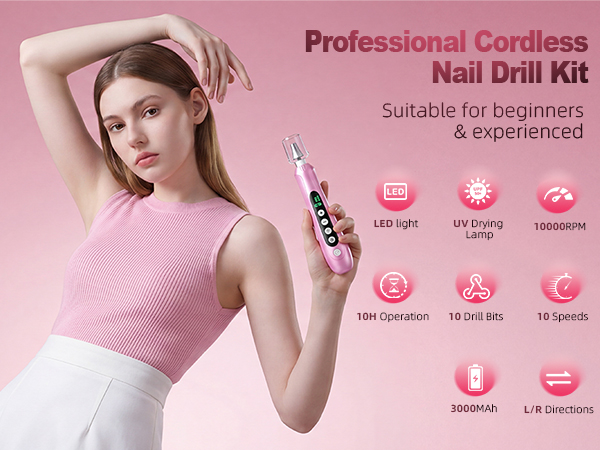 Pro Nail Drill Kit