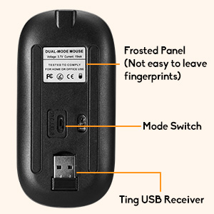 Wireless Bluetooth Mouse,