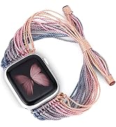 JR.DM Boho Watch Bands Compatible with Apple Watch 40mm 41mm 38mm 44mm 42mm 45mm 46mm Women, Cute...