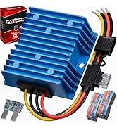 240W 20A 12v Golf Cart Regulator Reducer Transformer with Fuse 48V/36V to 12V DC-DC Step Down Vol...