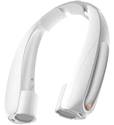 Rarekoas Portable Neck Fan, Hands-Free, 6 Speeds, 6000 mAh Battery, 360° Cooling Wearable Persona...