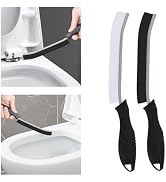 Toilet Brush, 2 Pcs Bathroom Cleaning Brush, Gap Scrub Brush with Hanging Hole, Multifunctional H...