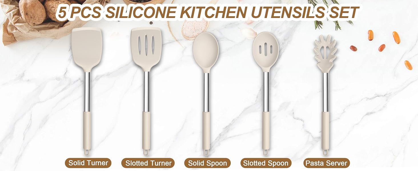 kitchen cooking utensil set